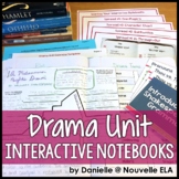 Drama Unit for Interactive Notebooks - Elements of Drama a