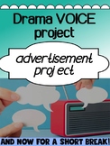 Drama Voice project - Radio advertisements (for high school)