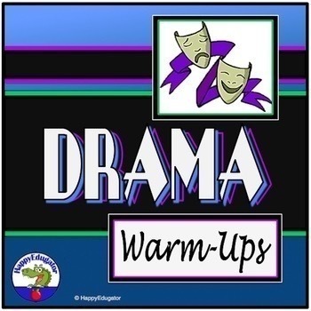 Preview of Drama Role Play Activities and Warm Ups