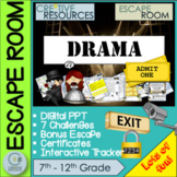 Drama and Performance Escape Room (Team work | Puzzles | A