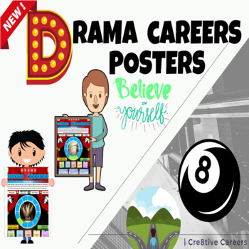 Preview of Drama and the Arts Careers Posters