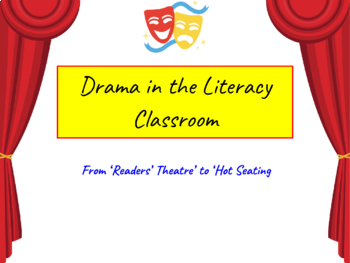 Preview of Drama in The Literacy Classroom - Hot Seating, Monologues, Freeze Frames & Mime!