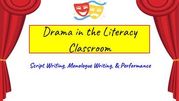 Preview of Drama in The Literacy Classroom - Writing, Speaking, & Performance Total Bundle
