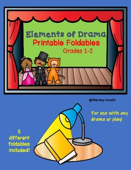 Preview of Drama response Foldables (k-3)