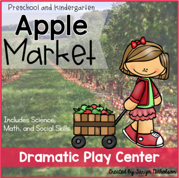 Preview of Dramatic Play Apple Market