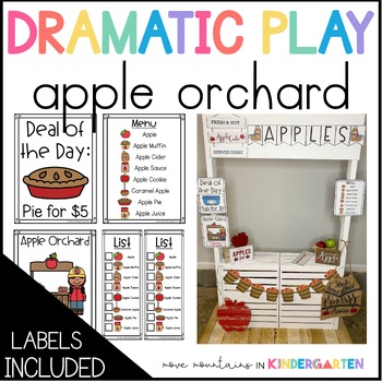 Preview of Dramatic Play Apple Orchard