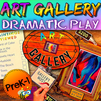 Preview of Dramatic Play - Art Gallery