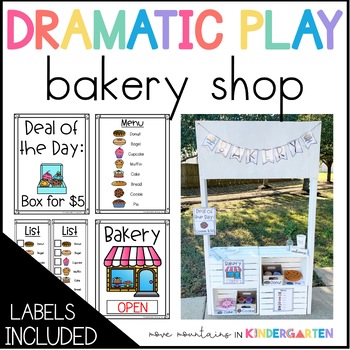 Bakery Dramatic Play - Little Lifelong Learners