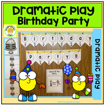 Preview of Dramatic Play Birthday Party