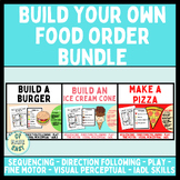 Dramatic Play Build Your Own Food Order Bundle with Recipe