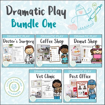 Preview of Dramatic Play Bundle - Prep and Foundation Imaginative Play Resources