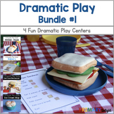 Dramatic Play Center Bundle #1: Housekeeping, Bakery, Fast