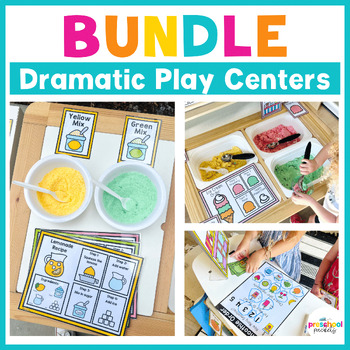 Preview of Dramatic Play Center Bundle