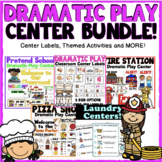 Preview of Dramatic Play Center Bundle for 3K, Pre-K, Preschool & Kindergarten