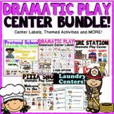 Dramatic Play Center Bundle for 3K, Pre-K, Preschool & Kin