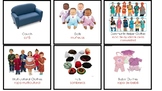 Dramatic Play Center ECERS Labels in English and Spanish