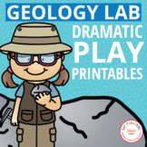 Dramatic Play Printables Geology Rocks Preschool Science L