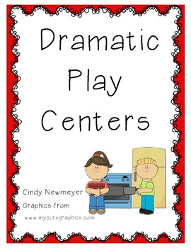 Preview of Dramatic Play Centers for the entire YEAR! [100 FOLLOWER LIMITED TIME FREEBIE]