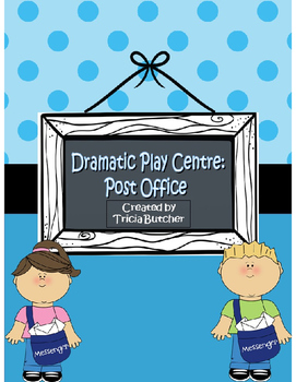 Preview of Dramatic Play Centre: Post Office for Pre-K, K, and Grade 1