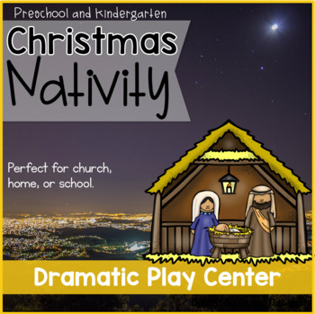 Preview of Dramatic Play Christmas Nativity