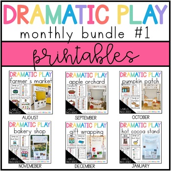 Preview of Dramatic Play Entire Bundle