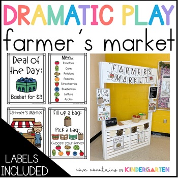 Preview of Dramatic Play Farmers Market