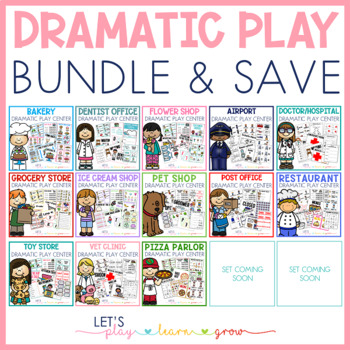 Preview of Dramatic Play Center Bundle