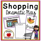 Dramatic Play Grocery Store Printables and Plan