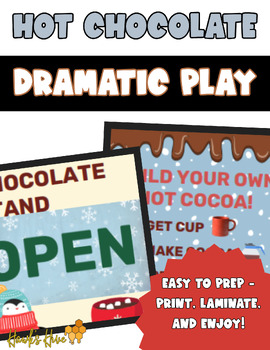 Hot Chocolate Stand Dramatic Play Center - From ABCs to ACTs