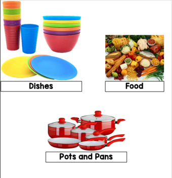 Preview of Dramatic Play - Kitchen Labels