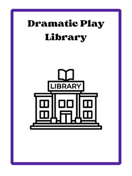 Preview of Dramatic Play Library