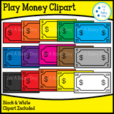 Dramatic Play Money Clipart-Blank Money Templates