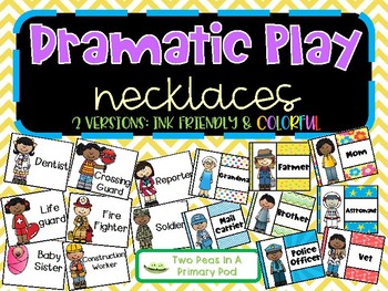 Preview of Dramatic Play Necklaces