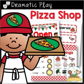 Preview of Pizza Dramatic Play