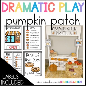 Preview of Dramatic Play Pumpkin Patch