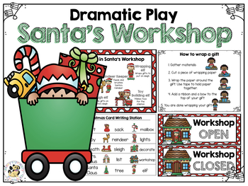 Preview of Dramatic Play: Santa's Workshop