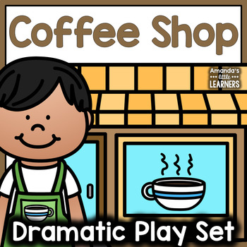 Preview of Dramatic Play Set - Coffee Shop