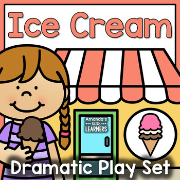 Preview of Dramatic Play Set - Ice Cream Shop