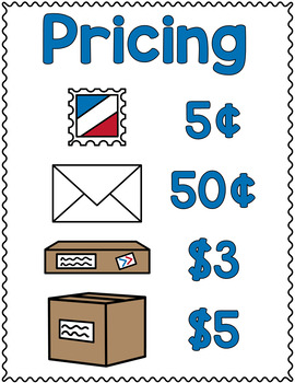 Post Office Play - Free Printable Play Set - Picklebums