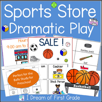 Preview of Dramatic Play Set- Sports Store