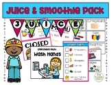 Dramatic Play Smoothie and Juice Pack
