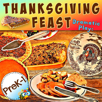Preview of Dramatic Play - Thanksgiving Feast