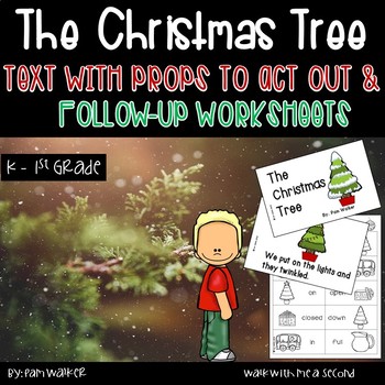 Preview of Dramatic Play for The Christmas Tree Book with Worksheets