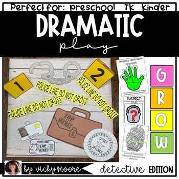 Preview of Dramatic play detective / police