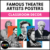 Dramatists Poster Classroom Decor, Theatre Printables Acti