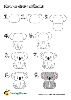 Cute Animal Drawing Tutorial for Kids, animal, tutorial, Learn to Draw  Beautiful Animals with Step by Step Tutorial, By Kidpid