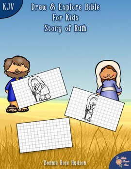 Preview of Draw & Explore Bible for Kids: Story of Ruth (ESV)