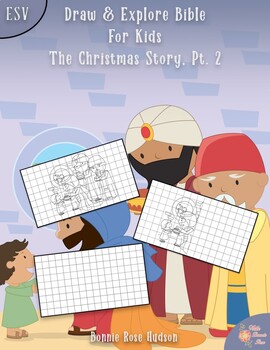 Preview of Draw & Explore Bible for Kids: The Christmas Story, Pt. 2 (ESV)