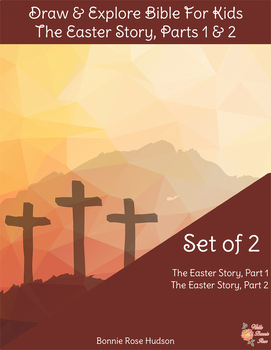 Preview of Draw & Explore Bible for Kids: The Easter Story, Parts 1 & 2 (ESV)