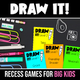 Draw It! Drawing Indoor Recess Game | Free Choice | Pictio